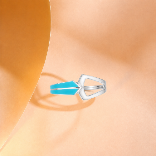 Picture of 925 Silver Turquoise Arrow Ring