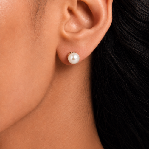 Picture of 925 Silver Pearl Studs