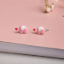 Picture of 925 Silver Pink Elephant Studs