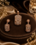 Picture of 925  Rose Gold Filigree Pendant Set