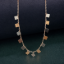 Picture of 925 Silver Geometric Charm Necklace