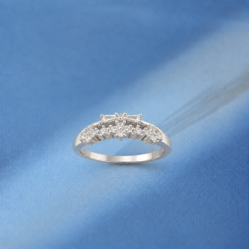 Picture of 925 Silver CZ Crown Ring