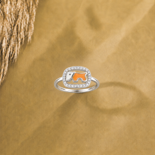 Picture of 925 Silver Elephant Ring