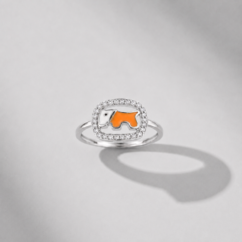 Picture of 925 Silver Elephant Ring