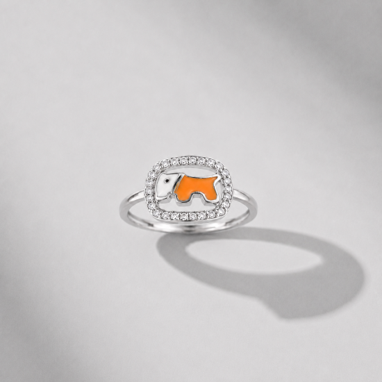 Picture of 925 Silver Elephant Ring