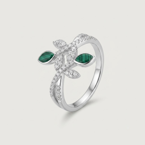 Picture of 925 Silver Leaf Ring