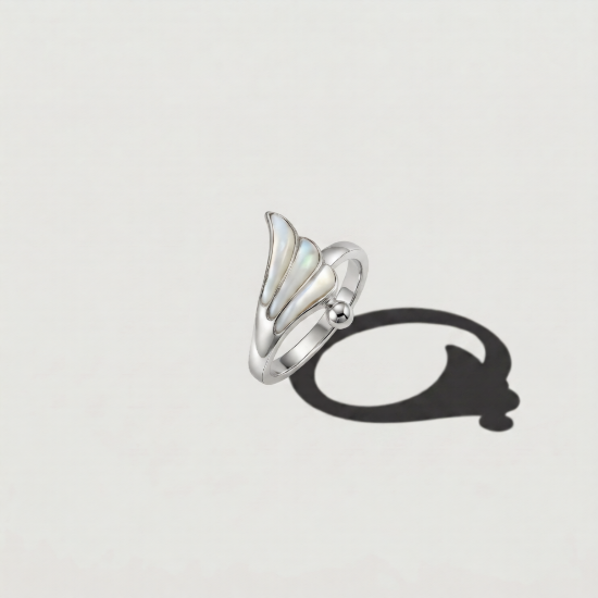 Picture of 925 Silver Shell Ring