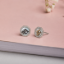 Picture of Mother of Pearl Octagon Stud Earrings