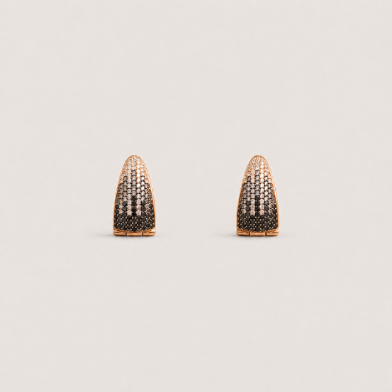 Picture of Pavé Shield Stud Earrings