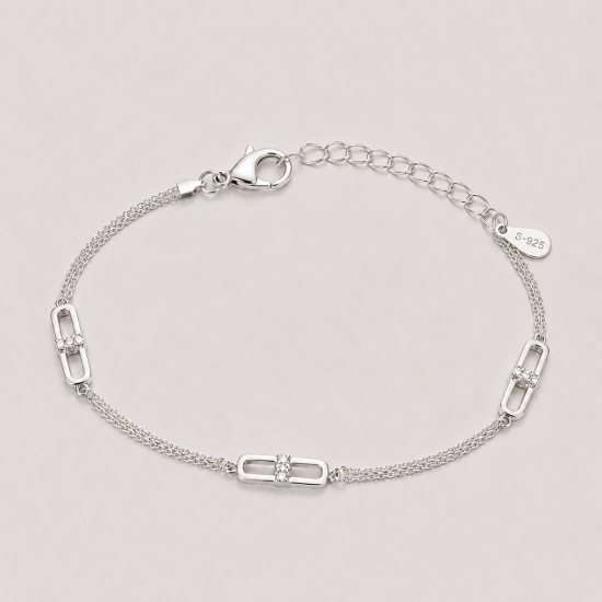 Picture of 925 Silver Link Bracelet