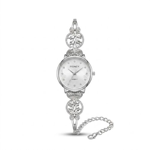 Picture of Floral Silver Watch