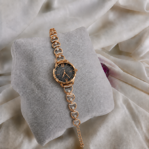 Picture of Midnight Rose Gold Watch