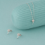 Picture of 925 Silver CZ Rose Jewelry Set