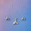 Picture of 925 Silver Whale Tail Jewelry Set