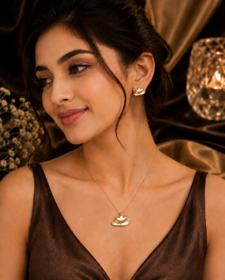 Picture of Golden Hat Jewelry Set