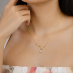 Picture of 925 Silver Heartbeat Heart Necklace