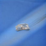Picture of 925 Silver Triple Band CZ Ring