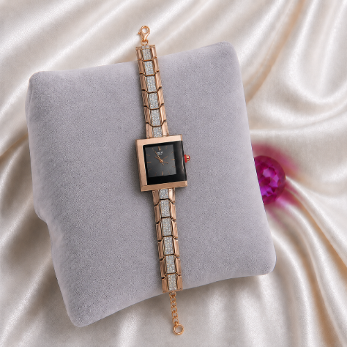 Picture of 925 Sterling Silver Rose Gold  Bracelet Watch