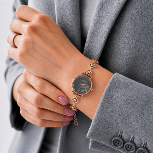 Picture of 925 Sterling Silver Rose Gold  Watch