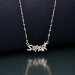 Picture of 925 Silver Sparkle Star Name Pendant Necklace