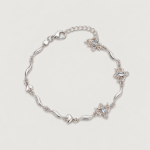 Picture of 925 Silver Butterfly Charm Bracelet