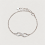 Picture of 925 Silver Infinity CZ Bracelet