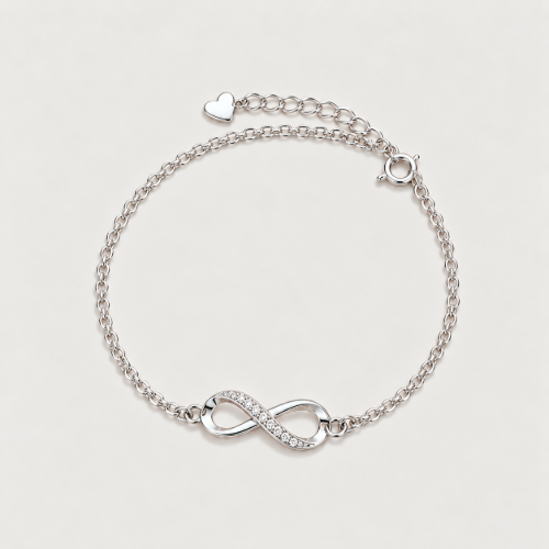 Picture of 925 Silver Infinity CZ Bracelet
