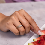 Picture of 925 Sterling Silver Infinity Circle Stone Ring